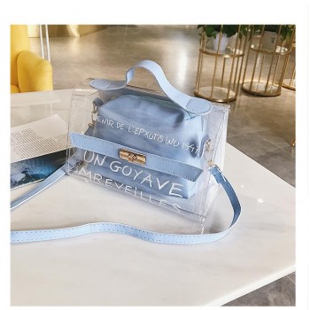 2020 Transparent Bag Brand Women PVC Clear Bag Women Handbags bolsa feminina Shoulder Bag Crossbody bag sac main femme